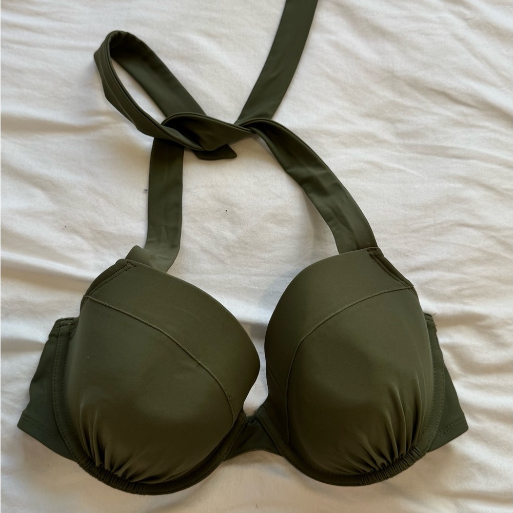 Olive Green bikini top